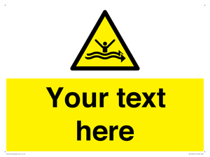 Custom Warning strong currents